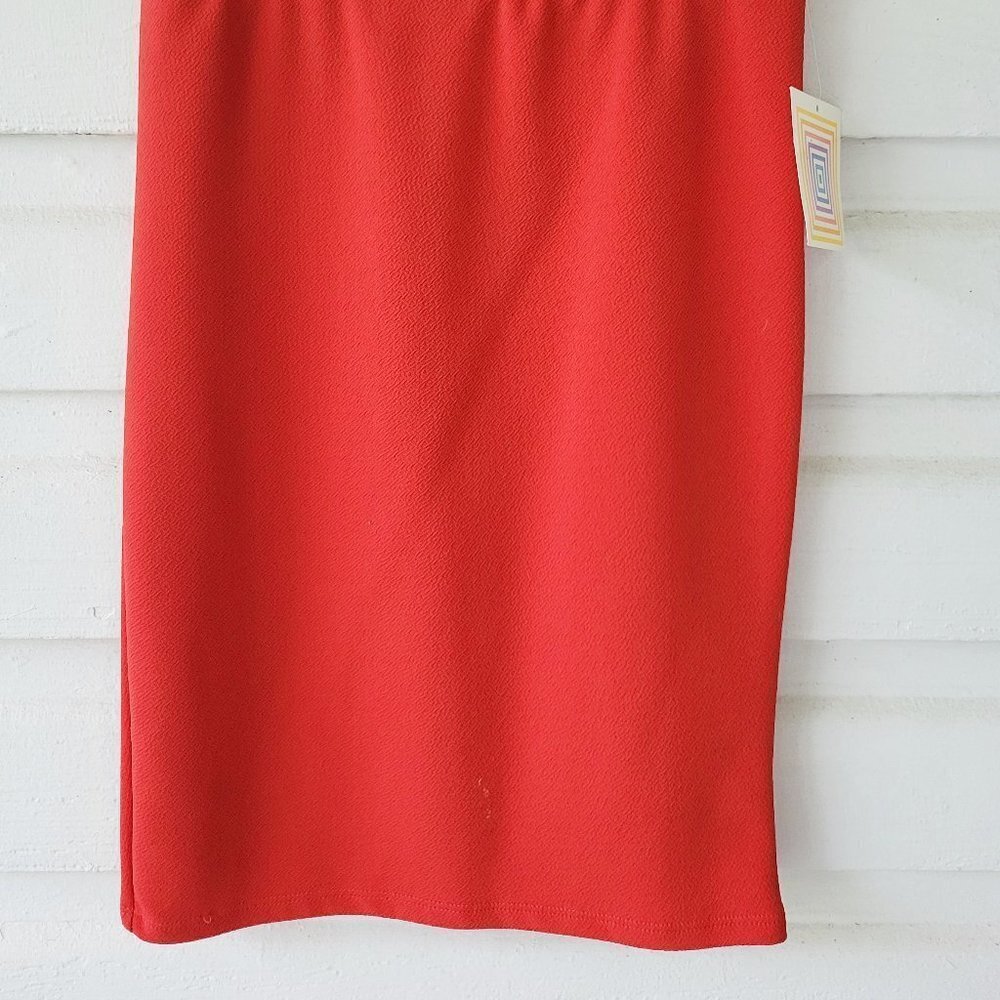 LulaRoe Cassie Pencil Skirt - Burnt Orange NWT